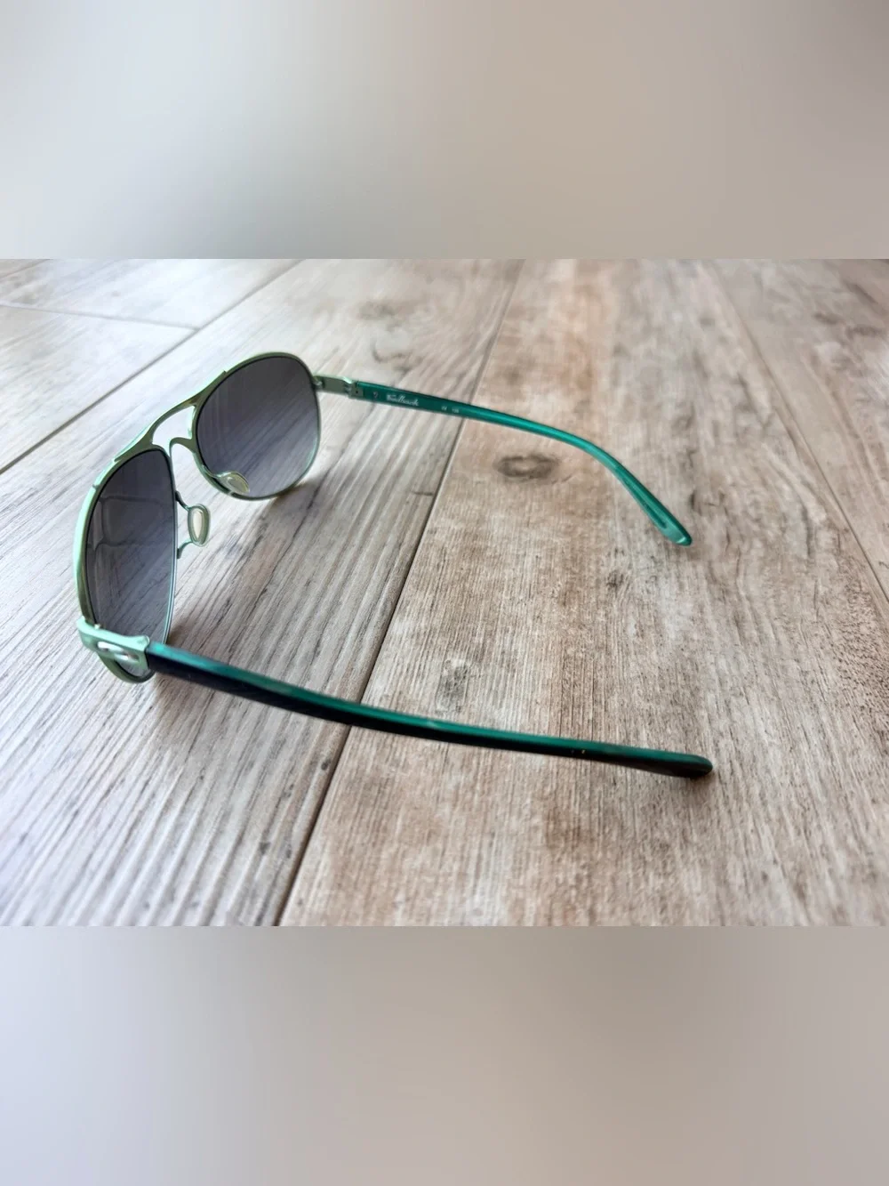 Oakley Feedback OO4079 Women's Aviator Sunglasses Mint Green Teal Honeydew